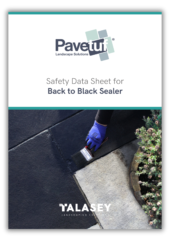 Pavetuf Safety Data Sheet Back to Black Cover