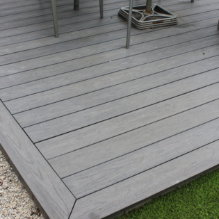 Grey Composite Decking Cleaner Swatch